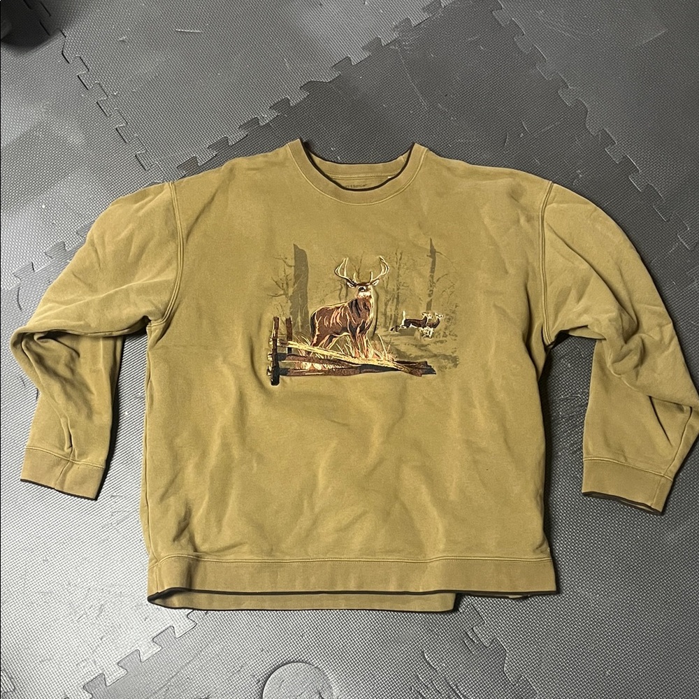 Vintage deer crewneck